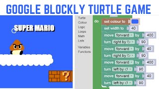 Google blockly turtle game [upl. by Isobel]