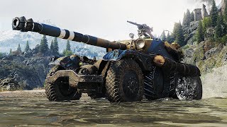 Panhard EBR 105 • Journey to the Top With Support • World of Tanks [upl. by Zizaludba]