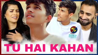 AUR  TU HAI KAHAN  Raffey  Usama  Ahad Official Music Video Reaction [upl. by Ltsyrk626]