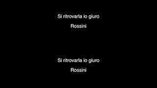 Si ritrovarla io giuro Piano accompaniment La cenerentola  Rossini full track [upl. by Cha]