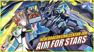 DRAGON LINK CENTURION 🚀 NEW Aim for the Stars SUPPORT DRAGON LINK SYNCHRO YuGiOh MASTER DUEL [upl. by Ahsilak155]