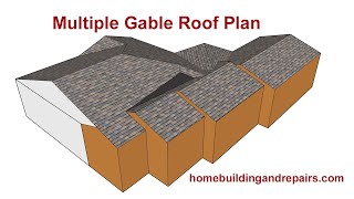 Home Addition Roof Design Ideas For Existing House With Multiple Gable Roof Sections [upl. by Terraj]