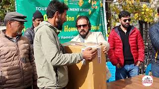 Tourism Department Kargil Distributes Homestay Essentials to TaiSuru Block Beneficiaries [upl. by Anairol]