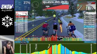 Zwift  Race Zwift Racing League  Open EMEAW Central Division 2 B on Glyph Heights in Watopia [upl. by Mcclelland32]