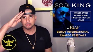 Soolking wins International Artist of the Year in Lebanon 🇱🇧 🇩🇿 [upl. by Angell]