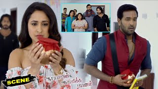 Assamiyin America Payanam Movie Scenes  Vishnu Ultimate Plan to Change Cremains [upl. by Serg]