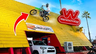 Dirt Bike vs Wienerschnitzel  Buttery Vlogs Ep266 [upl. by Hadleigh116]