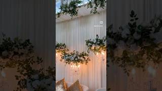 DIY  Floral Hoops with chandeliers [upl. by Leahcym941]