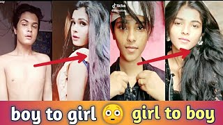 Viral boy monti roy  girl to boy  boy to girl  most viral tik tok video [upl. by Atthia]