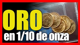 ¿Sí o no Mis reflexiones sobre el ORO en fracciones 110 de onza [upl. by Notsla]