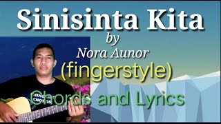 Sinisinta Kita  Nora Aunor chords and lyrics [upl. by Ingamar494]