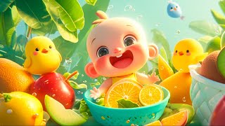 Quả Gì 🍊 Một Con Vịt  Nhạc Thiếu Nhi Vui Nhộn Cho Bé Ăn Ngon  Ca Nhạc Hoạt Hình Thiếu Nhi 4K [upl. by Vidal489]