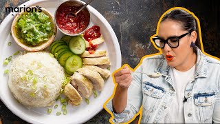 Hainanese chicken rice made EASIER  Marion’s Kitchen [upl. by Piks356]