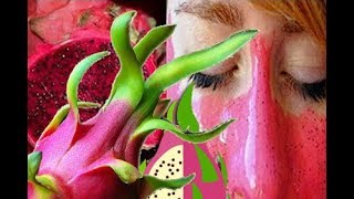 Mach eine Pitaya Drachenfrucht Gesichtsmaske und schau was passiert [upl. by Grimaldi887]