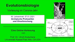 Archaische Protozellen und Virusforschung [upl. by Einnep]