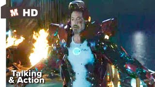 Iron Man 3 Hindi Action Scene [upl. by Myrlene]