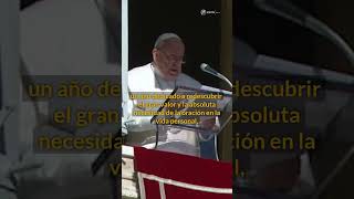 EL PAPA FRANCISCO EXPLICA POR QUÉ HAY QUE IR A MISA LOS DOMINGOS [upl. by Alyar]