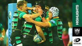 Highlights  Northampton Saints v Saracens [upl. by Chuu]