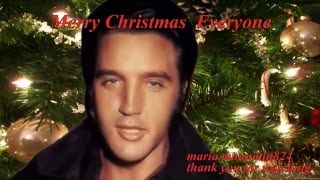 Elvis Presley  The Wonderful World Of Christmas undubbed master with lyrics [upl. by Reisfield438]