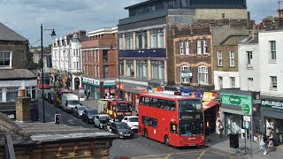 FULL VISUAL 279 Waltham Cross  Manor House Arriva London T252 LJ61LJZ [upl. by Ellan910]