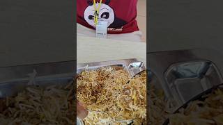 Hyderabadi biriyani house in Mysore food taste 😋👌 youtubeshorts explorepage foodie biriyani [upl. by Anikahs]