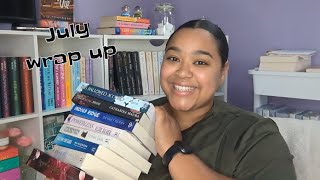 READING WRAP UP  all the books I read in JULY 2024 [upl. by Arrimat]