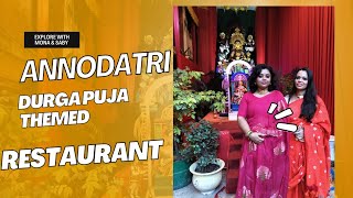 Annodatri Durga Puja themed Restaurant [upl. by Chavez]