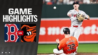 Red Sox vs Orioles Game Highlights 81724  MLB Highlights [upl. by Akimihs846]