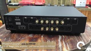 Preowned Feature Wyred 4 Sound STP SE Stage 2 Pre amplifier [upl. by Agatha]