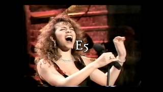 Mariah Carey vs MISIA  Live Belting A4G5 [upl. by Ayetal297]