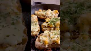 Dreamy Garlic bread garlicbread shorts youtubeshorts shortvideo shortsfeed yummy viralvideo [upl. by Nnyleitak]