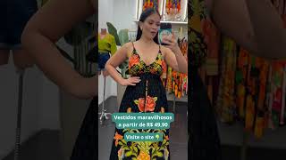 ⭐ Vestidos com estampas maravilhosas com mais de 60 OFF essa semana ⭐ [upl. by Michel]