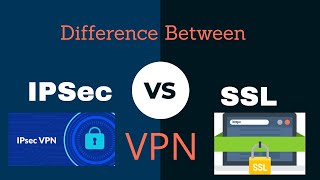 Difference between IPSec and SSL VPN  IPSec vs SSL [upl. by Nnaid]