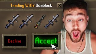 Trolling Runescape Streamers with Huge items in the Wilderness [upl. by Lawton246]