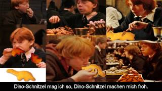 DinoSchnitzelLied – Ron der märz hase Official Lyric Video [upl. by Jabin864]