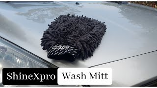 ShineXPro Wash Mitt  Ultra Soft  Best car washing gloves [upl. by Jori]