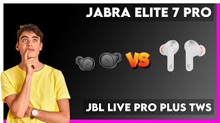 Jabra Elite 7 Pro vs JBL Live Pro Plus TWS Comparison [upl. by Nimoynib]