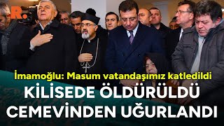 Kilisede öldürüldü cemevinden uğurlandı [upl. by Hajile989]