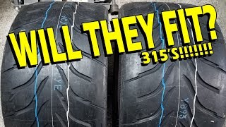 315 Tires on a Camaro LT SS 1LE ZL1 20quot Wheel [upl. by Ferrand347]