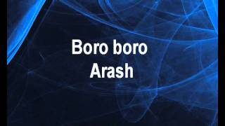 Karaoke klip Boro boro  Arash [upl. by Clawson520]