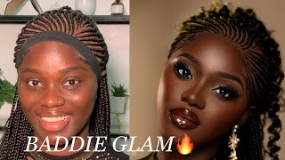 NIGHT BADDIE GLAM blackgirlmagic oluchinwobi [upl. by Hobie]