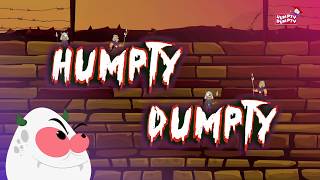 Humpty Dumpty Sat On A Wall  Nursery Rhymes For Kids  Scary Videos For Childrens [upl. by Lontson]