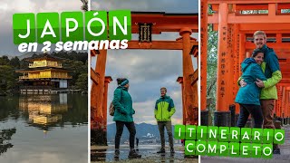 JAPÓN en 2 SEMANAS  Itinerario completo  RUTA PERFECTA  Vagajuntos en Asia [upl. by Quincy]