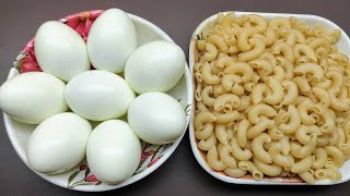 अंडा मैक्रोनी बनाने का ये तरीका देख के आप कहोगे पहले क्यों नहीं पता था  Simple Egg masala Macaroni [upl. by Howzell]