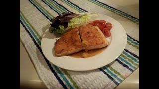 Hearty Salmon Meuniere Legend Of Zelda Shortys Noms [upl. by Elyk]