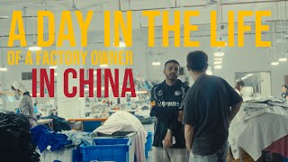 A day in the life of a 30yo factory owner in China [upl. by Axia]