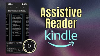 Listen to books read aloud on the Kindle app with quotAssistive Readerquot  Quick Accessibility Tips [upl. by Yasui]