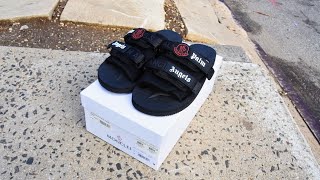 Palm Angels x Moncler Genius x Suicoke Sandal Review [upl. by Mariam]