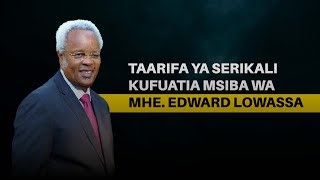 TAARIFA YA SERIKALI KUFUATIA MSIBA WA MHE EDWARD LOWASSA DSM [upl. by Elinad]