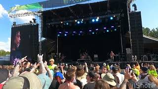 Trust Company  Downfall Live  Blue Ridge Rock Fest 2023 Pit Cam [upl. by Adnavoj291]